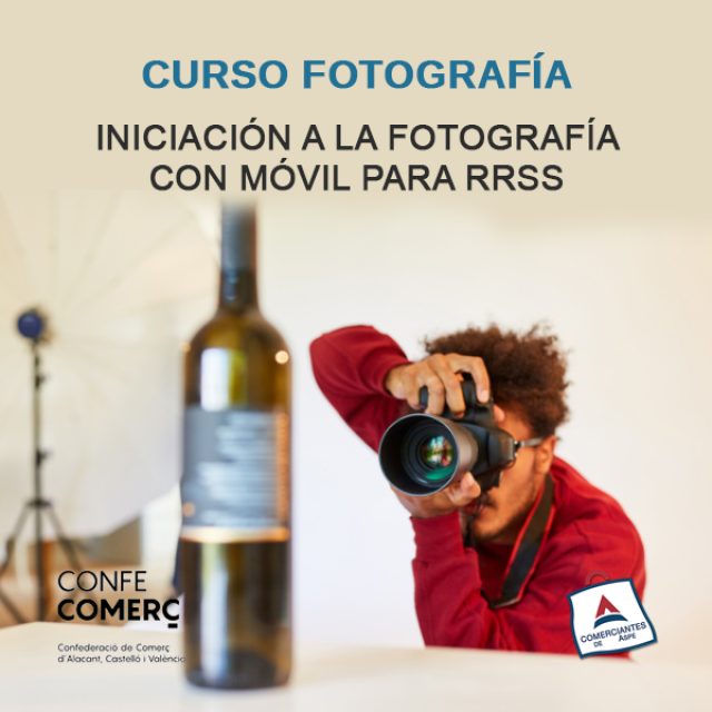 Curso “Iniciación a la fotografía con móvil para RRSS”