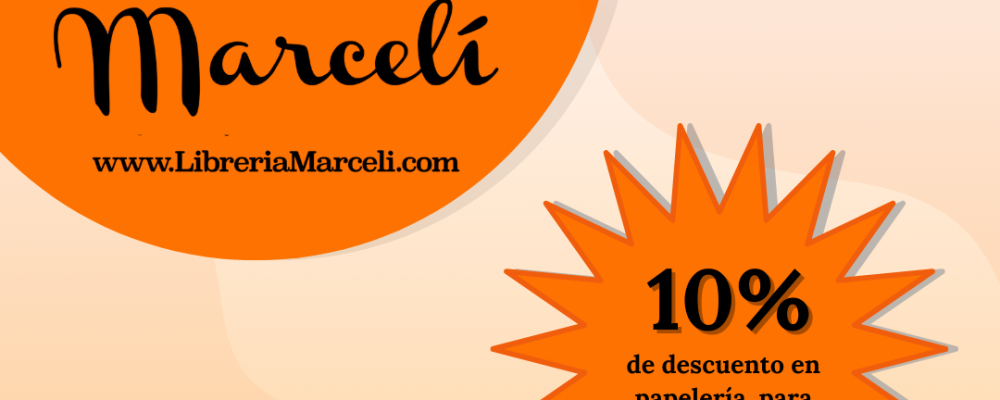10% de descuento en Papelería Librería Marcelí