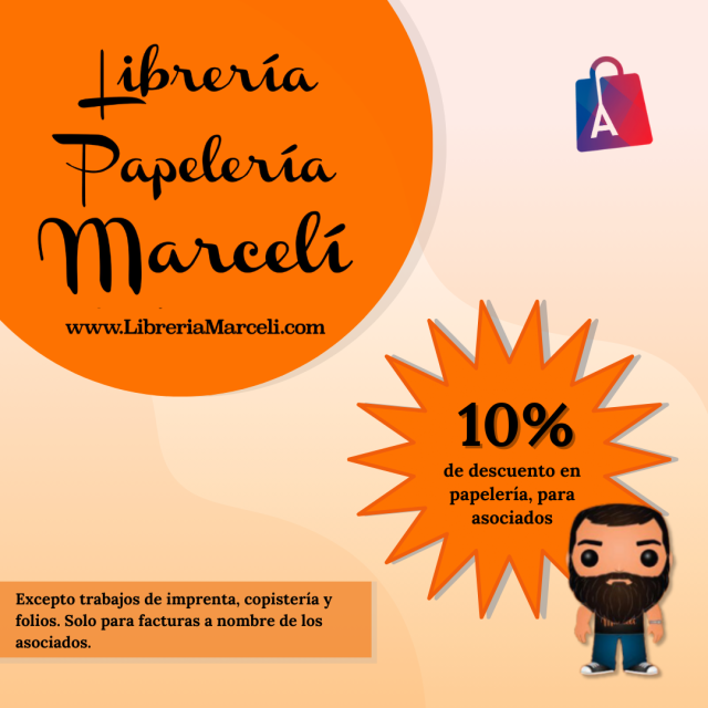 10% de descuento en Papelería Librería Marcelí