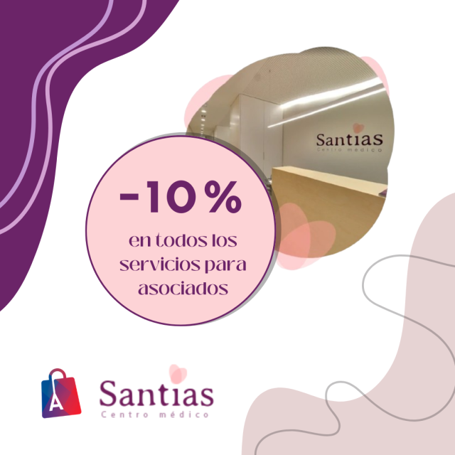 10% de descuento en Centro Médico Santías