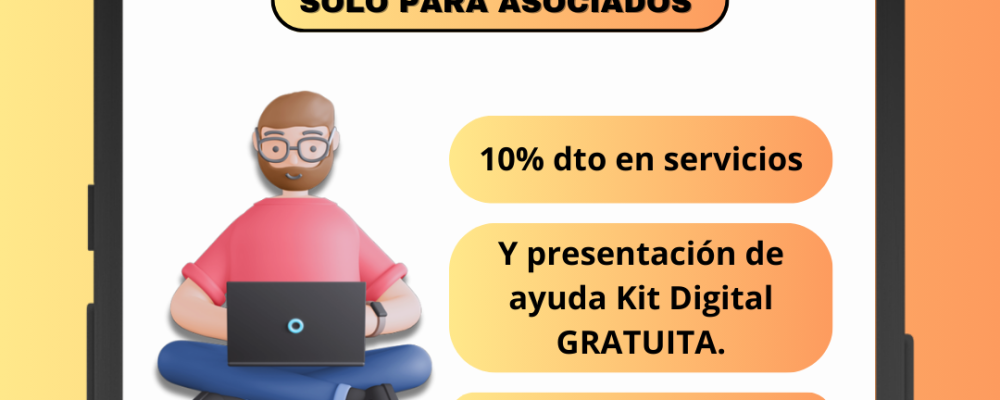 10% de descuento y presentación gratuita de la ayuda de Kit Digital en grupo Zas