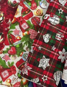 Telas de Navidad