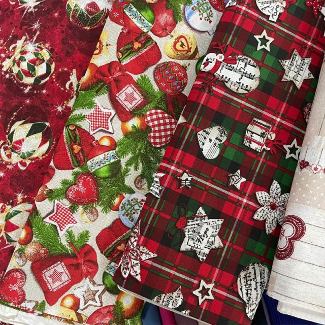 Telas de Navidad