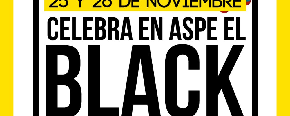 ¡Black Friday en Aspe!