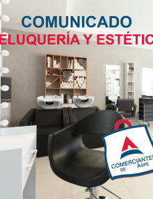 Apoyo al sector de peluquería y estética – Informe Comunicado