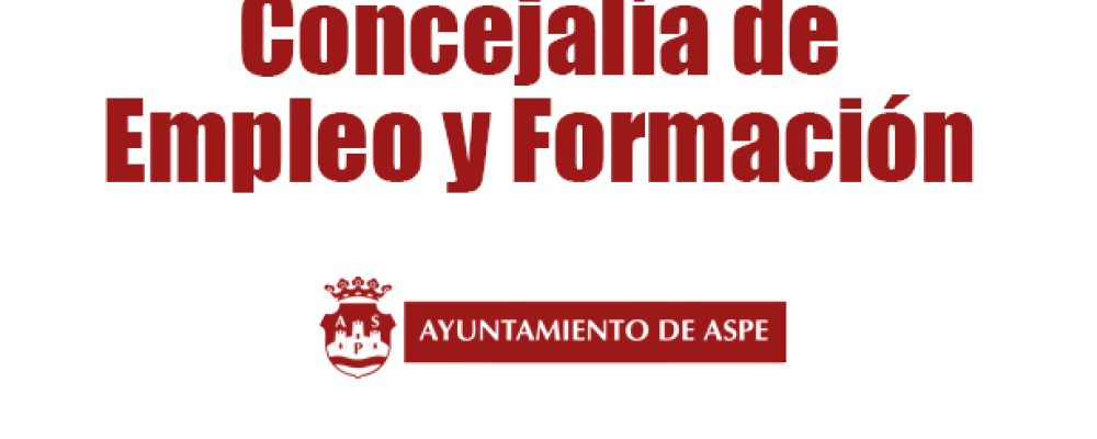 Cursos organizados por la Concejalía de Empleo y Formación