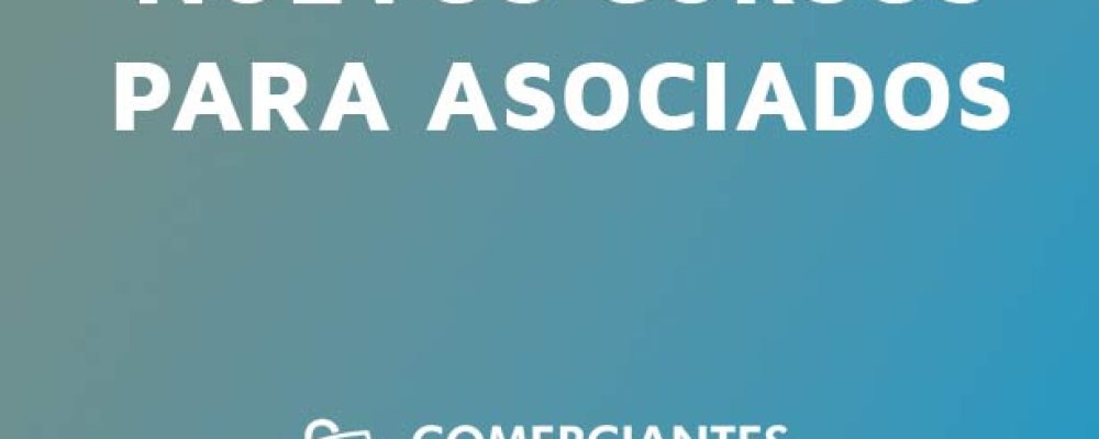 Nuevos cursos en Octubre para socios