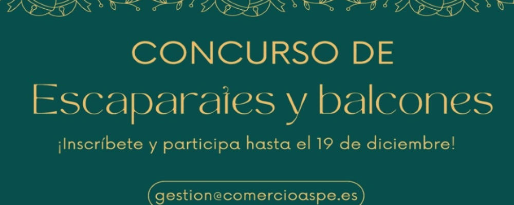 ¡Participa en el Concurso de Escaparates y Balcones de Navidad 2024!