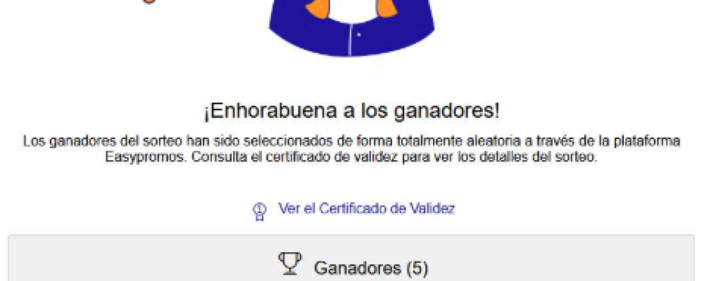 ¡Ya tenemos a los ganadores del sorteo del Día del Padre en Aspe!