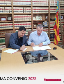 El comercio de Aspe sigue sumando fuerzas con un nuevo convenio de colaboración