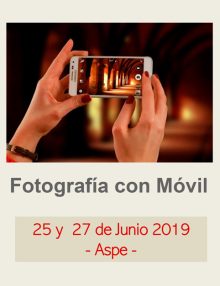 INSCRÍBETE AL CURSO FOTOGRAFÍA CON MOVIL