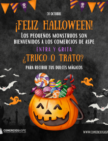 ¡Dulce Halloween en Aspe! 🎃🍭