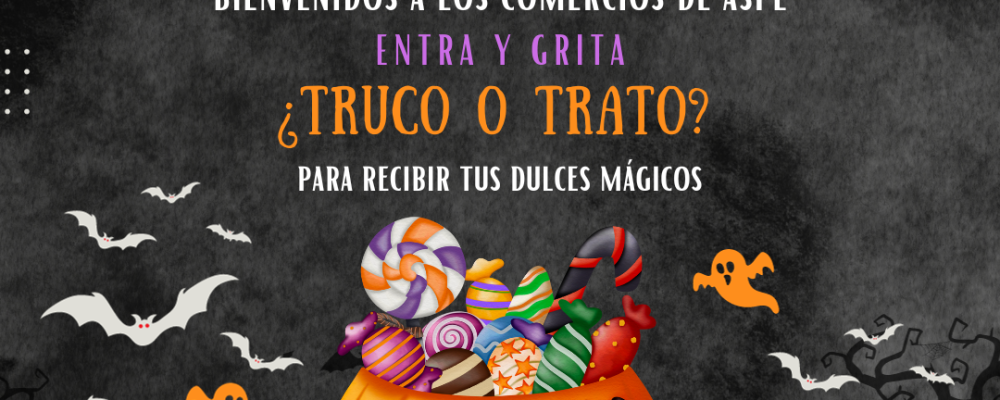 ¡Dulce Halloween en Aspe! 🎃🍭