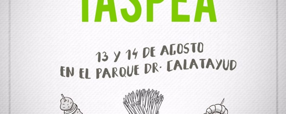El 13 y 14 de Agosto Feria TASPEA, la feria de la tapa de Aspe.