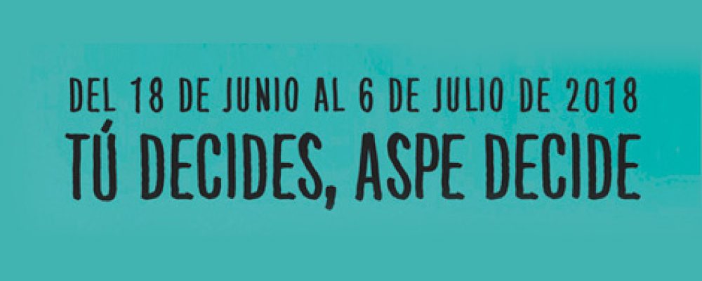 Tú decides, Aspe decide
