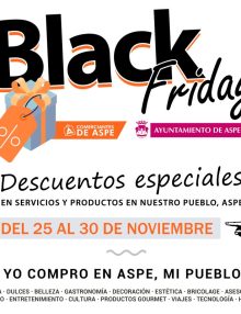 Semana Black Friday en nuestros comercios – Black Friday en Aspe