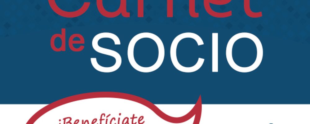 Presentamos el Carnet de Socio para los comercios asociados
