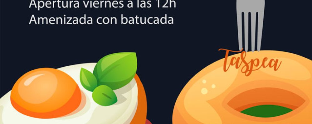 ESTE FIN DE SEMANA SE CELEBRA LA XI EDICIÓN DE TASPEA – FERIA DE TAPAS ASPE