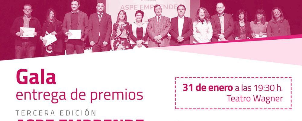 Gala Entrega de Premios Aspe Emprende