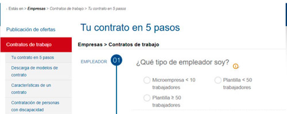 El Asistente de Contratos “Tu contrato en 5 pasos”