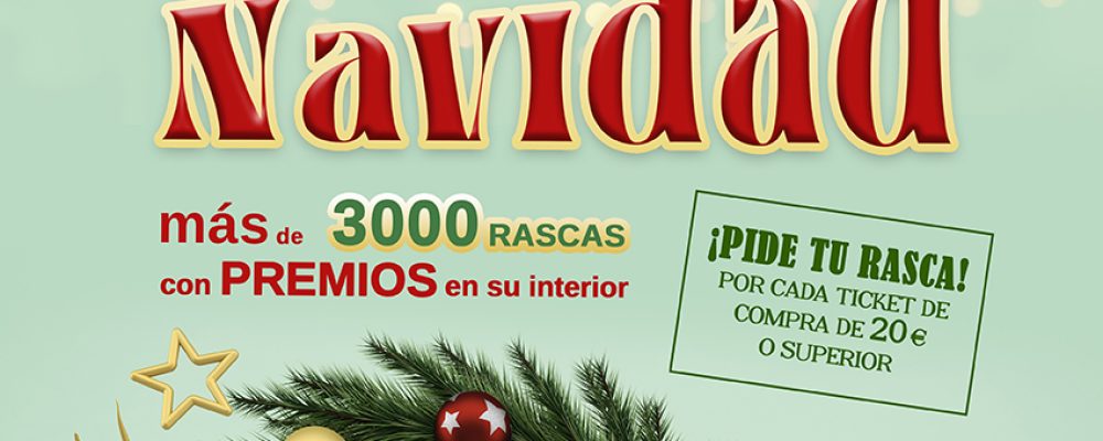 Rascas de Navidad en los comercios de Aspe