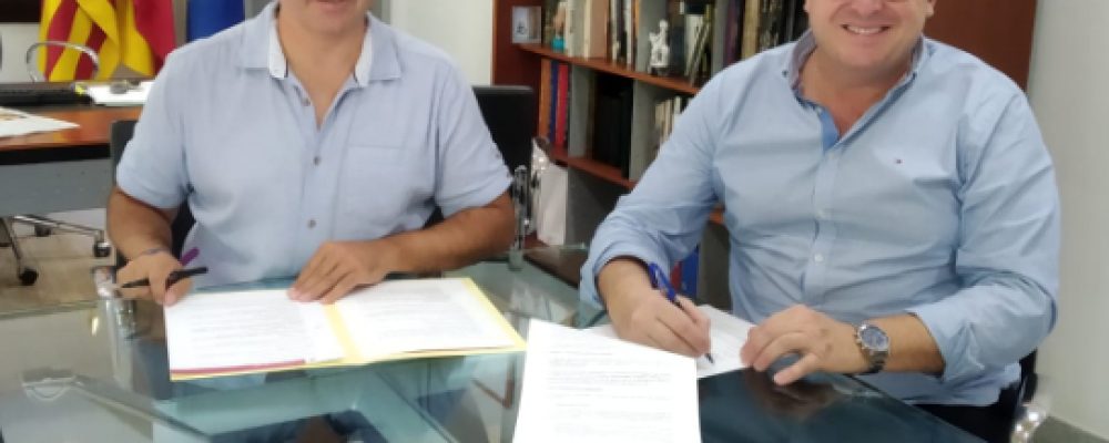 Firma del Convenio con el Ayuntamiento