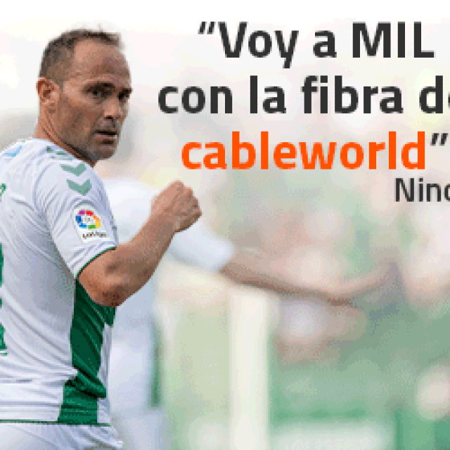 LA FIBRA DE 1000MB MÁS RÁPIDA ESTÁ EN CABLEWORLD