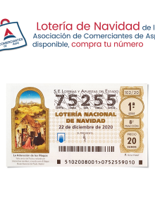 DISPONEMOS DE LOTERIA DE NAVIDAD