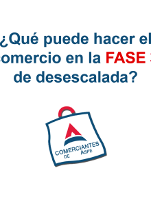 Fase 3 de desescalada ¿Qué puede hacer el comercio en esta fase?