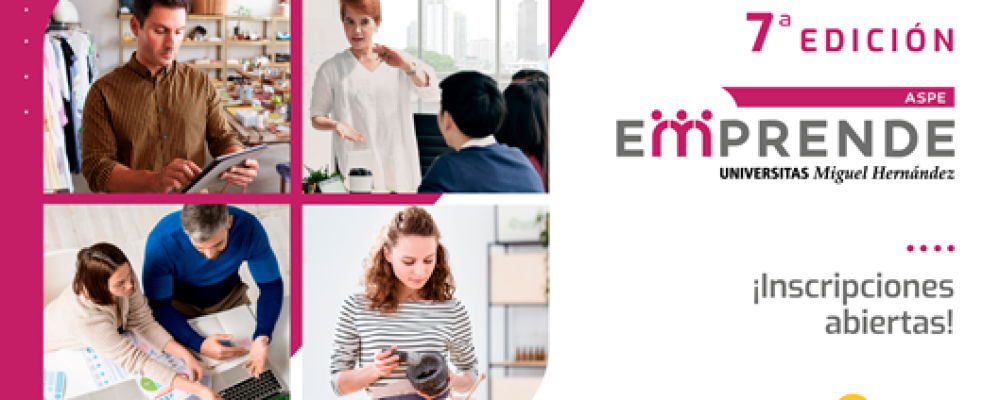 Aspe Emprende abre las inscripciones de la 7ª edición del programa