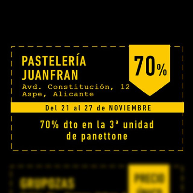 BLACK FRIDAY – PASTELERÍA JUANFRAN
