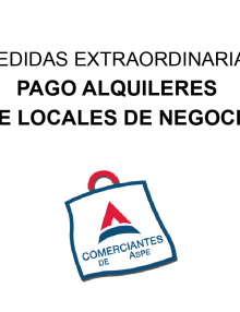 Medidas extraordinarias para el pago de alquileres de locales de negocio