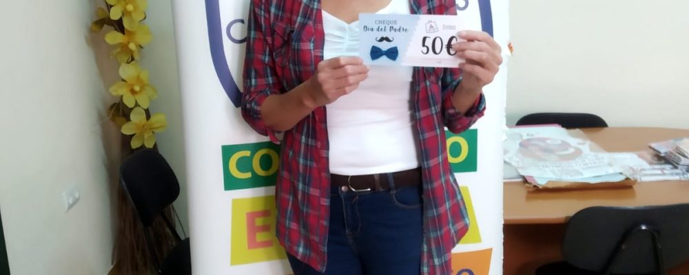 ENTREGA DEL SEGUNDO VALE DEL SORTEO DEL DÍA DEL PADRE