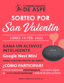 Sorteo por San Valentín