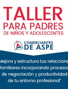 Taller para padres de niños y adolescentes – Asociación de Comerciantes de Aspe