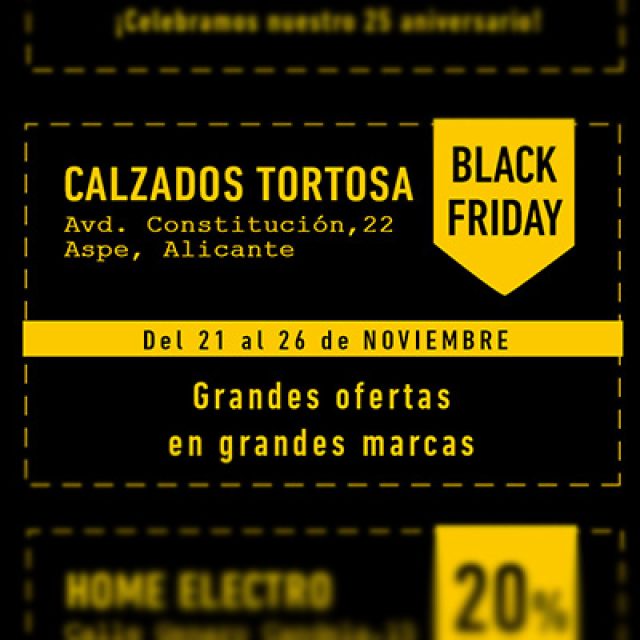 BLACK FRIDAY – CALZADOS TORTOSA