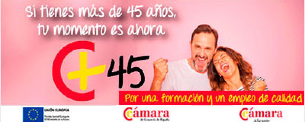 Cursos de Competencias Digitales de la Cámara de Comercio de Alicante