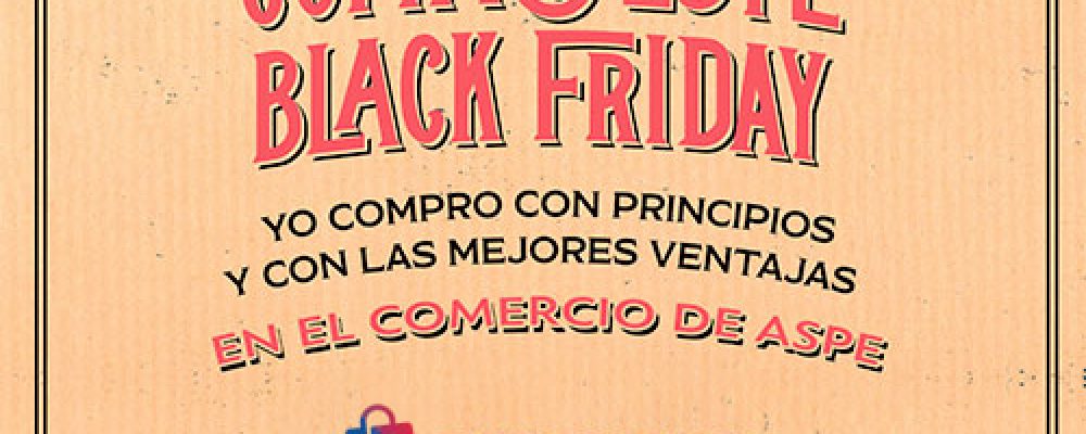 ¡Black Friday llega a Aspe con Descuentos Irresistibles en los Comercios Locales!