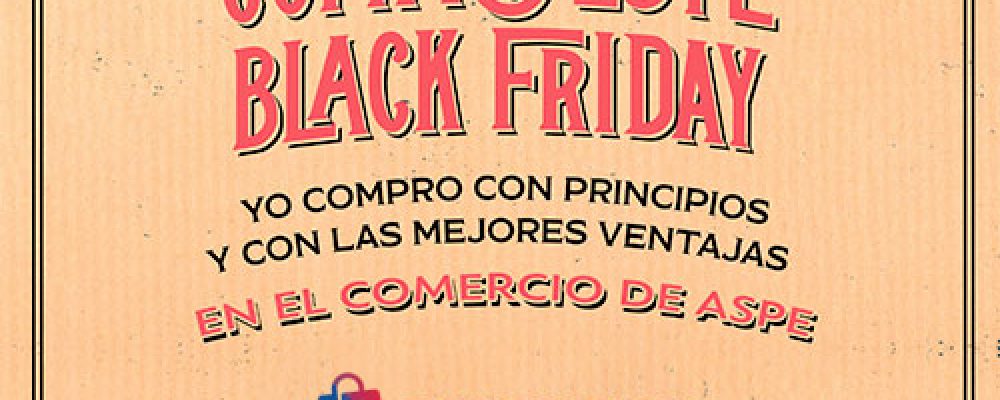 ¡Black Friday llega a Aspe con Descuentos Irresistibles en los Comercios Locales!